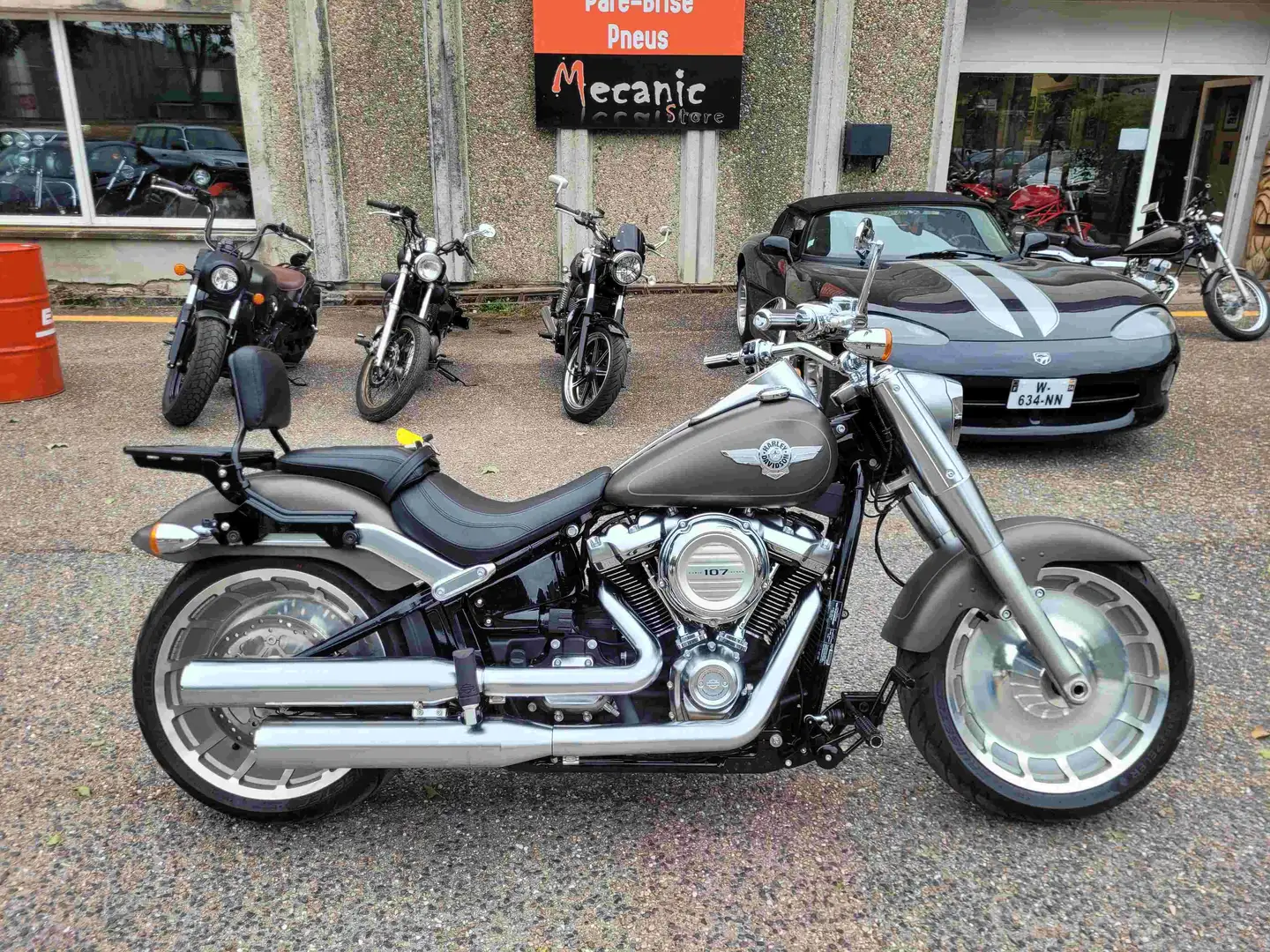 Harley-Davidson Fat Boy 107 A2 / 2019 / 8301 Kms Gris - 2