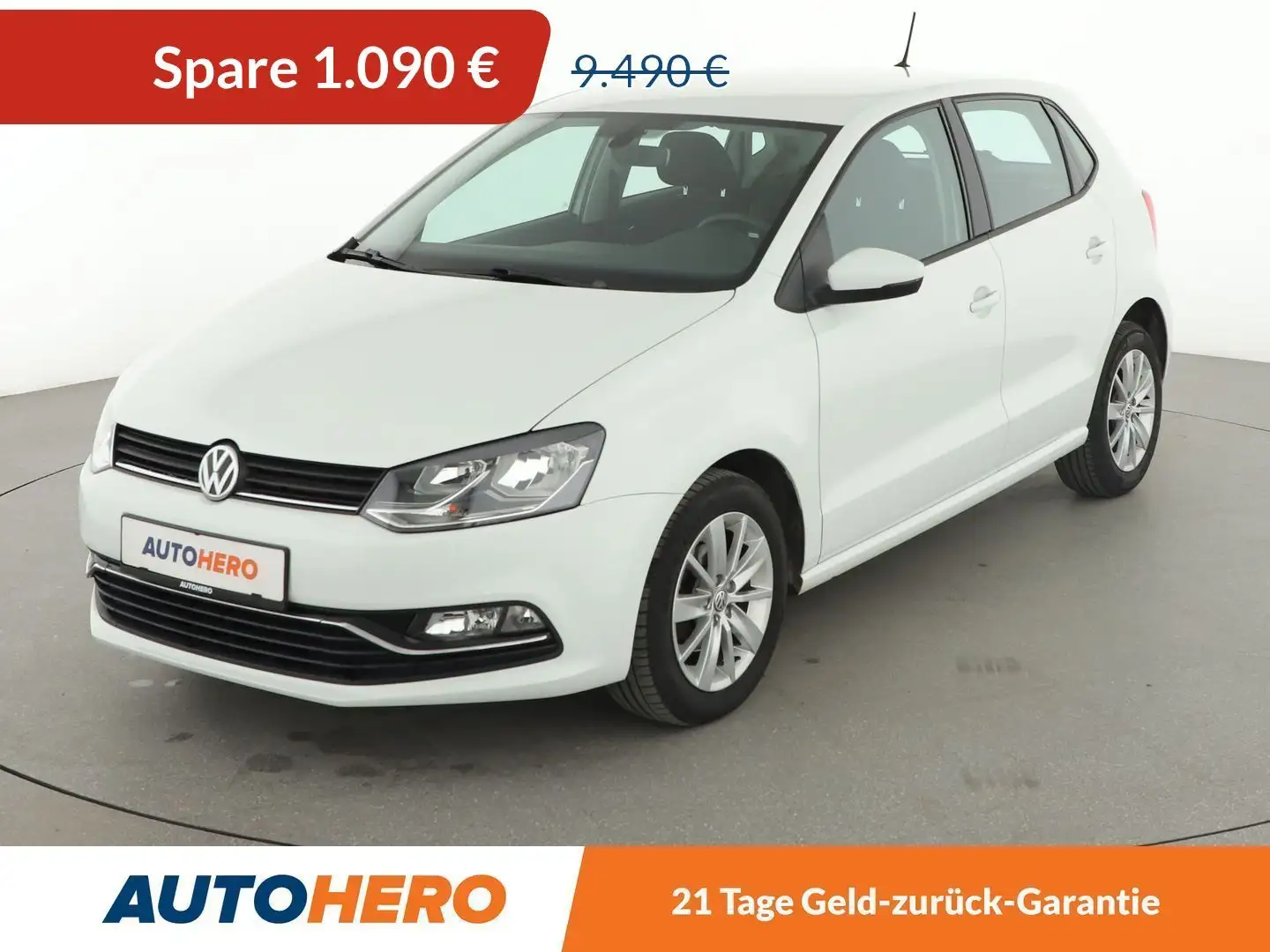 Volkswagen Polo 1.2 TSI Highline BlueMotion Tech *KLIMA*GARANTIE* Blanc - 1