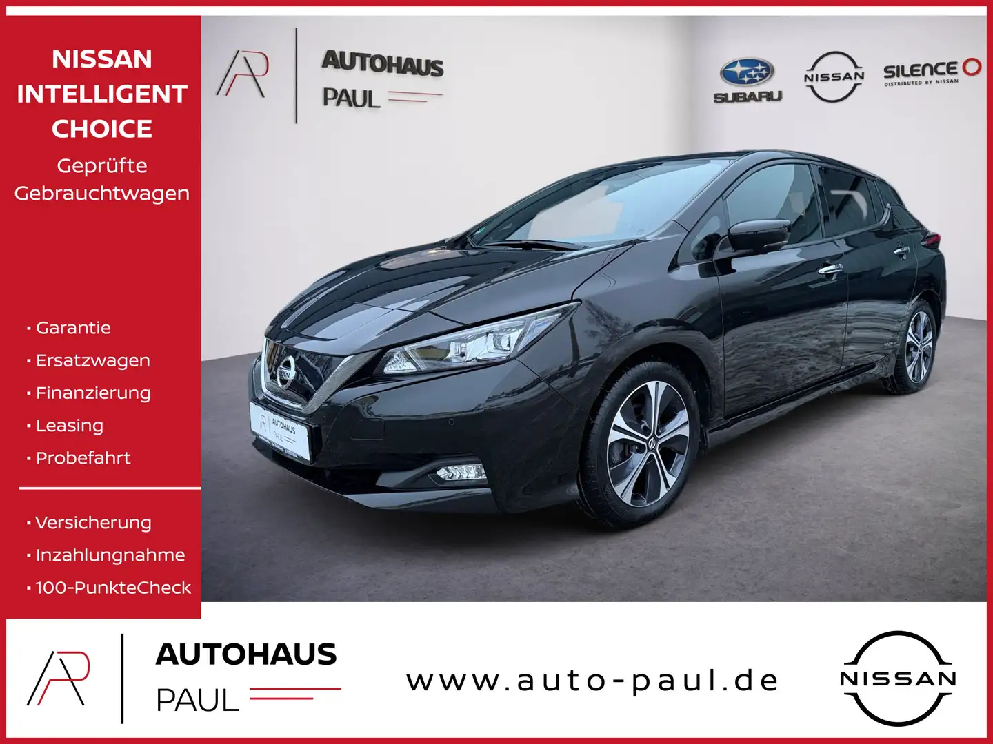 Nissan Leaf 40kW N-Connecta, LED, Winter, Navi,AVM 360° Noir - 1