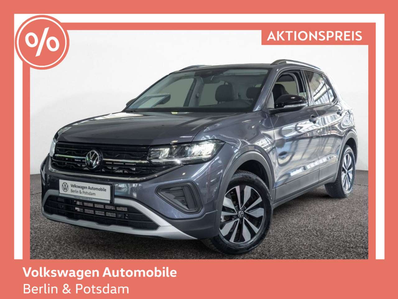 Volkswagen T-Cross — Volkswagen T-Cross 1.0 TSI Goal Navi Kamera AHK SideAssist