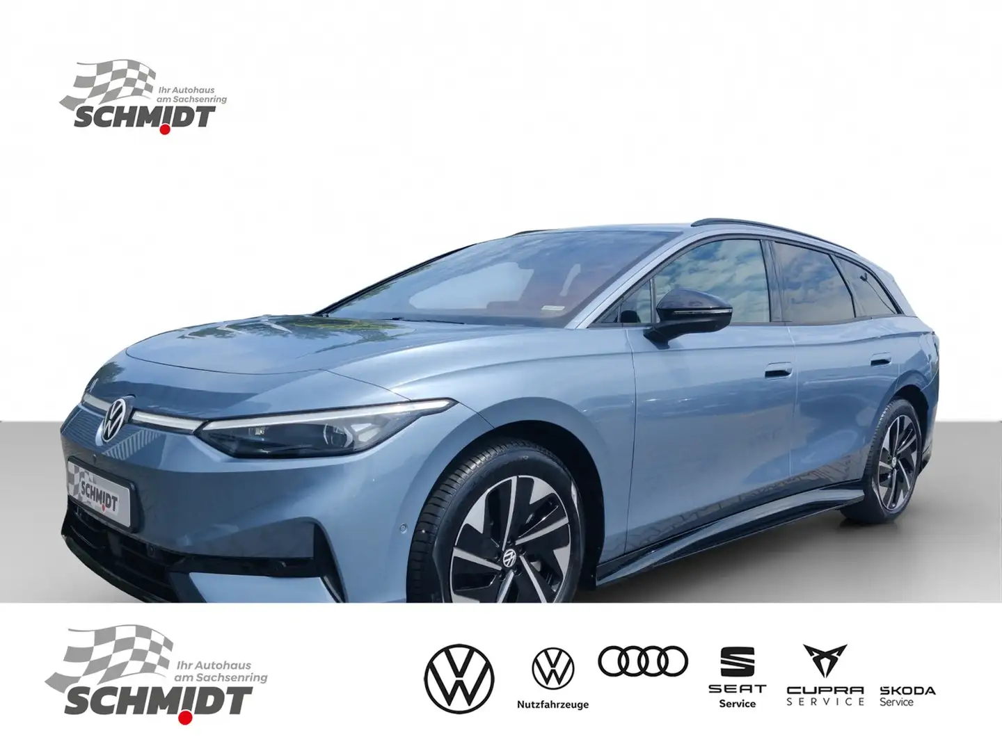 Volkswagen ID.7 Tourer Pro AHK Matrix Alu Klima Blau - 1