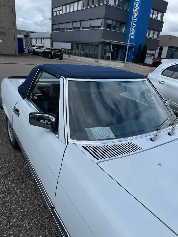 Mercedes-Benz 500 SL R107 – 45.058 km – Deutsche Erstauslieferung, foto 10