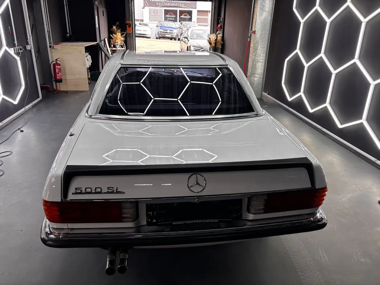 Mercedes-Benz 500 SL R107 – 45.058 km – Deutsche Erstauslieferung, foto 8
