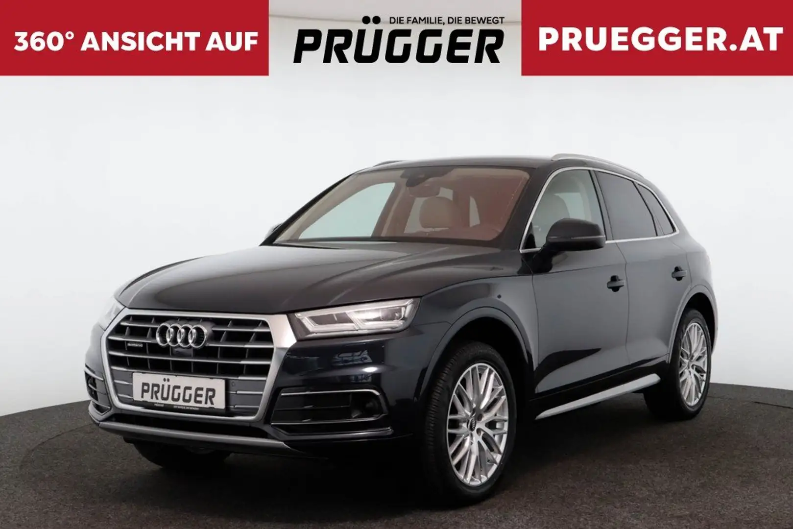 Audi A4 Q5 40 TDI quattro sport Autom NAVI AHV HUD VIRTUAL Modrá - 1