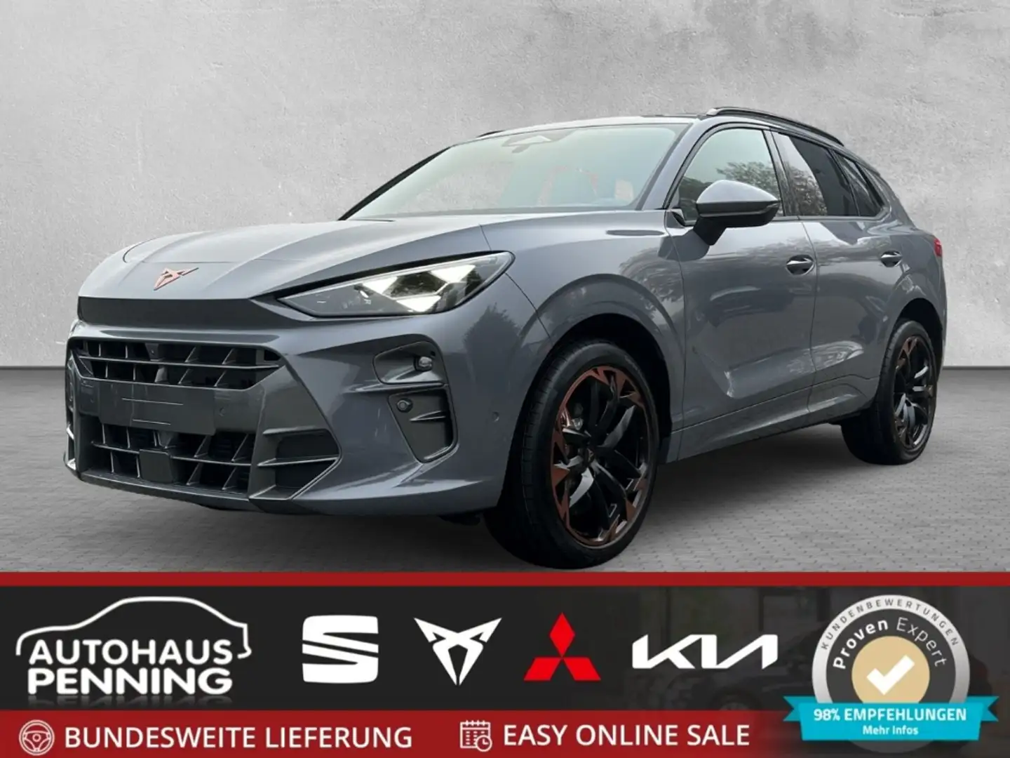 CUPRA Terramar VZ / UPE: 65.550,- € / 2.0 TSI ACC NAVI MATRIX-LED Grau - 1