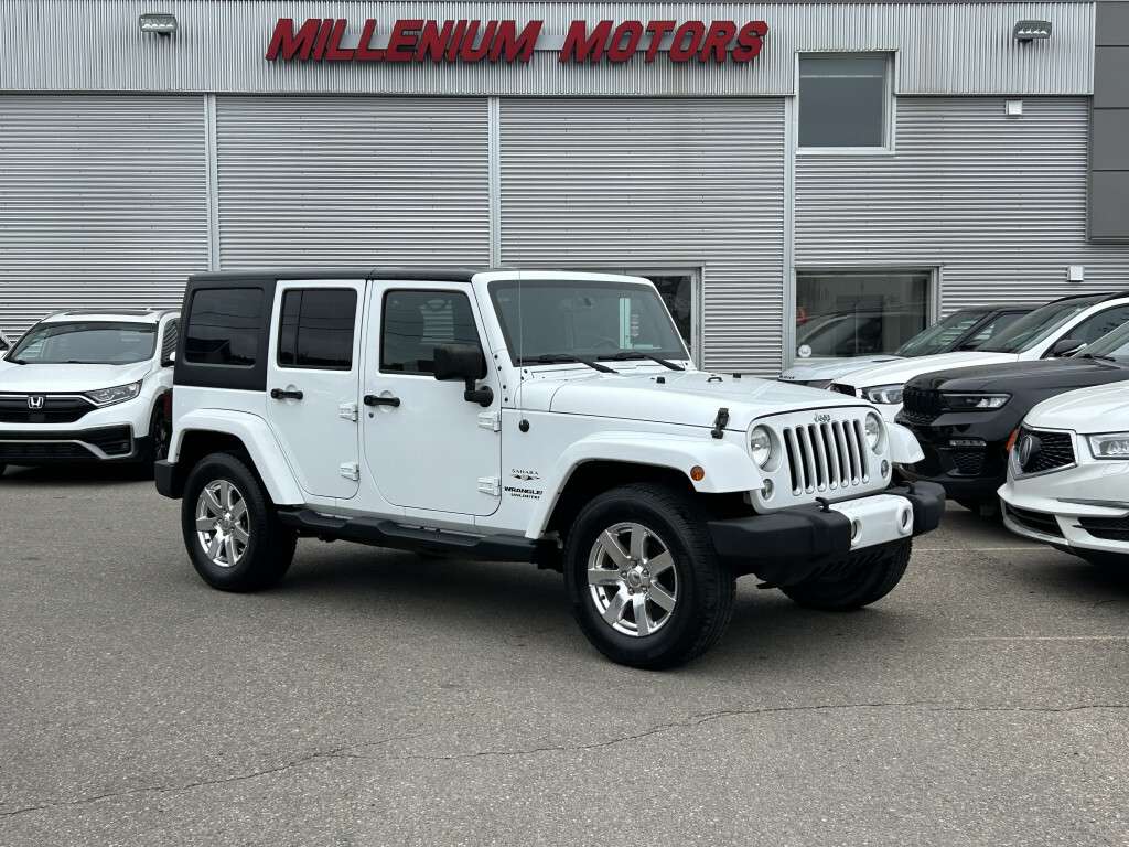 2016 Jeep Wrangler UNLIMITED SAHARA 4X4 - AUTOMATIC/NAVIGATION/HTD SE — снимка 1