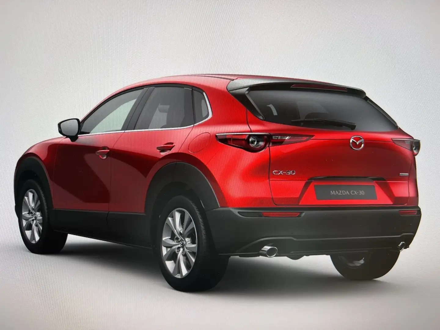 Mazda CX-30 2.5 140 PS e-SKYACTIV G Exclusive Automatik Rot - 2