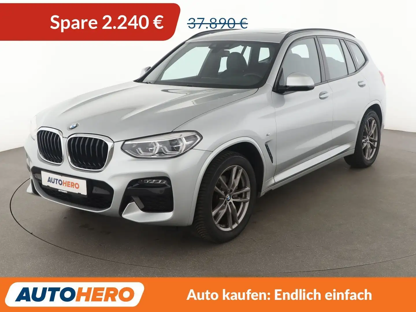 BMW X3 xDrive 20i M Sport Aut.*NAVI*LED*ACC*PDC*SHZ* Grau - 1