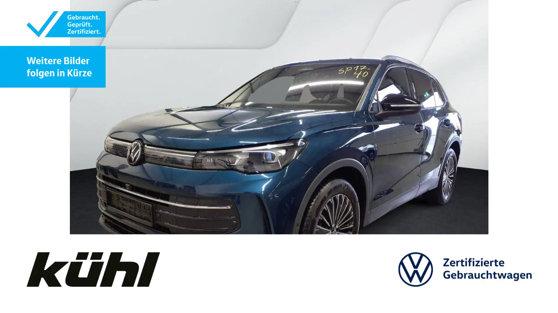 Volkswagen Tiguan 2.0 TDI DSG Goal IQ.Light/ACC/HuD/360°/Ap Blau - 1