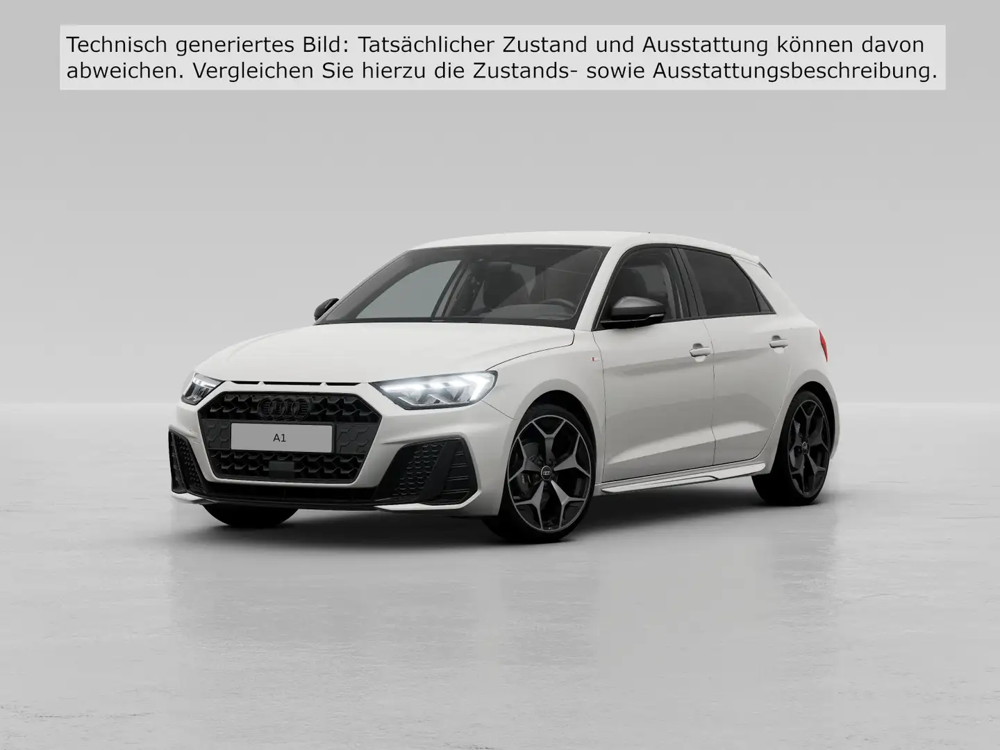 Audi A1 S line 25 TFSI S tr. Blanc - 2