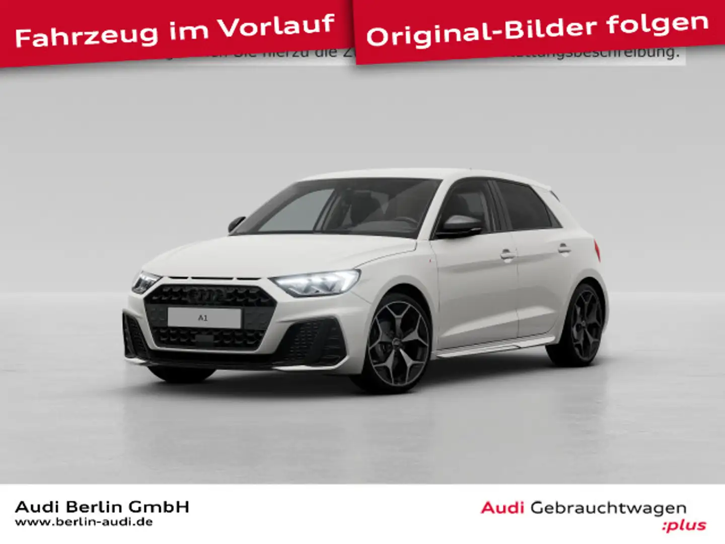 Audi A1 S line 25 TFSI S tr. Blanc - 1