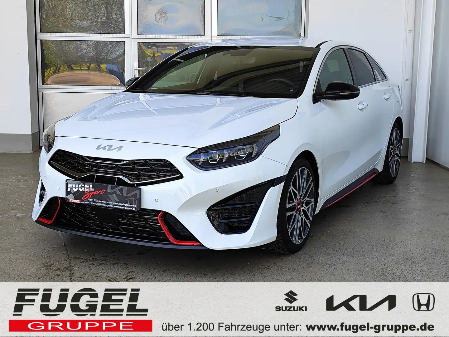 Kia ProCeed / pro_cee'd 1.6 T-GDI DCT GT Komfort LED|virt.Cock.|Navi|RFK Weiß - 1