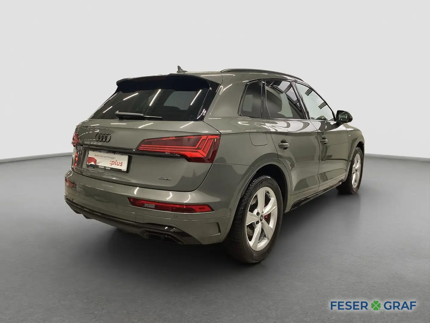 Audi Q5 S line 45 TFSI AIR Pano AHK RFK Matrix HUD Grau - 2