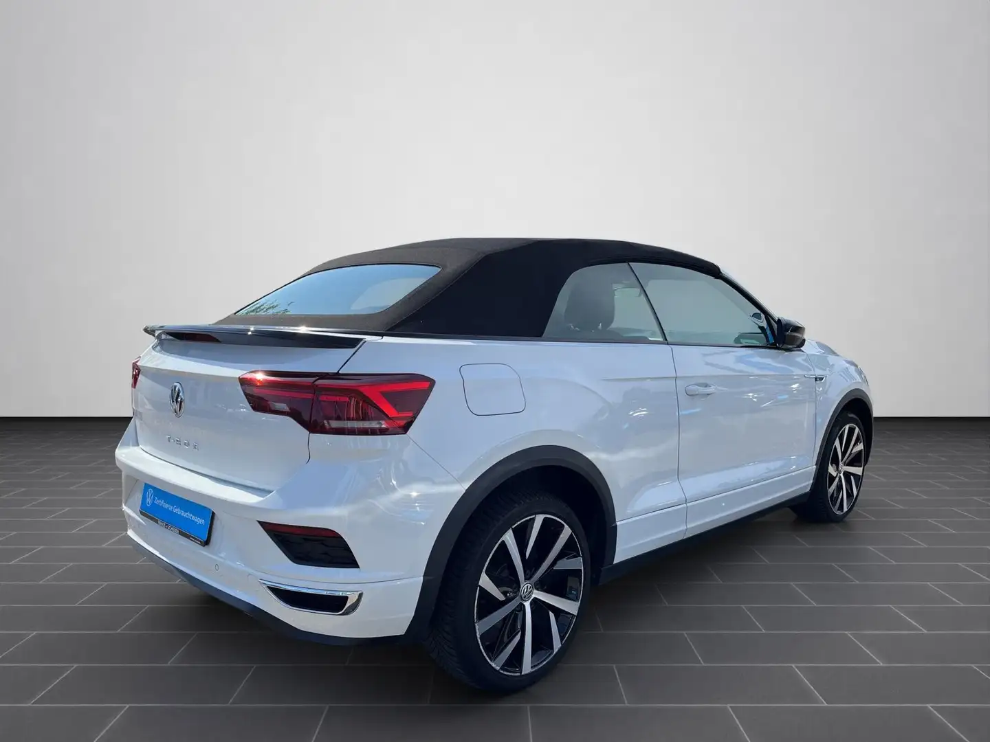 Volkswagen T-Roc 1.5 TSI DSG R-Line AHK+LED+ACC+N Blanc - 2