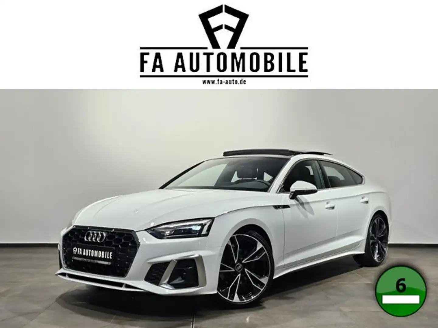 Audi A5 Sportback 35 TDI 2x S Line Pano Carbon 20" Alb - 1