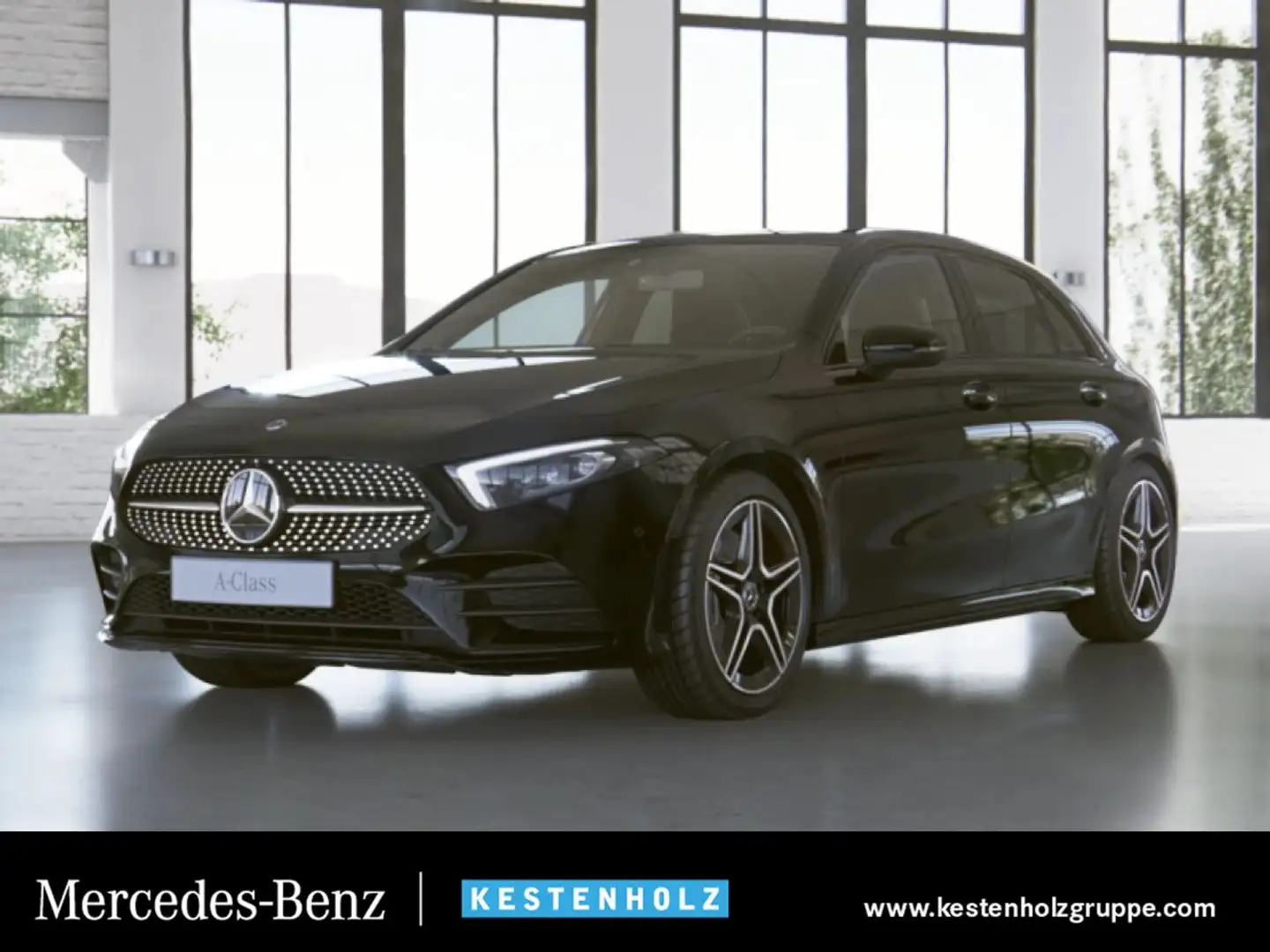 Mercedes-Benz A 250 e AMG Multibeam Burmester Night Kamera PTS Schwarz - 1