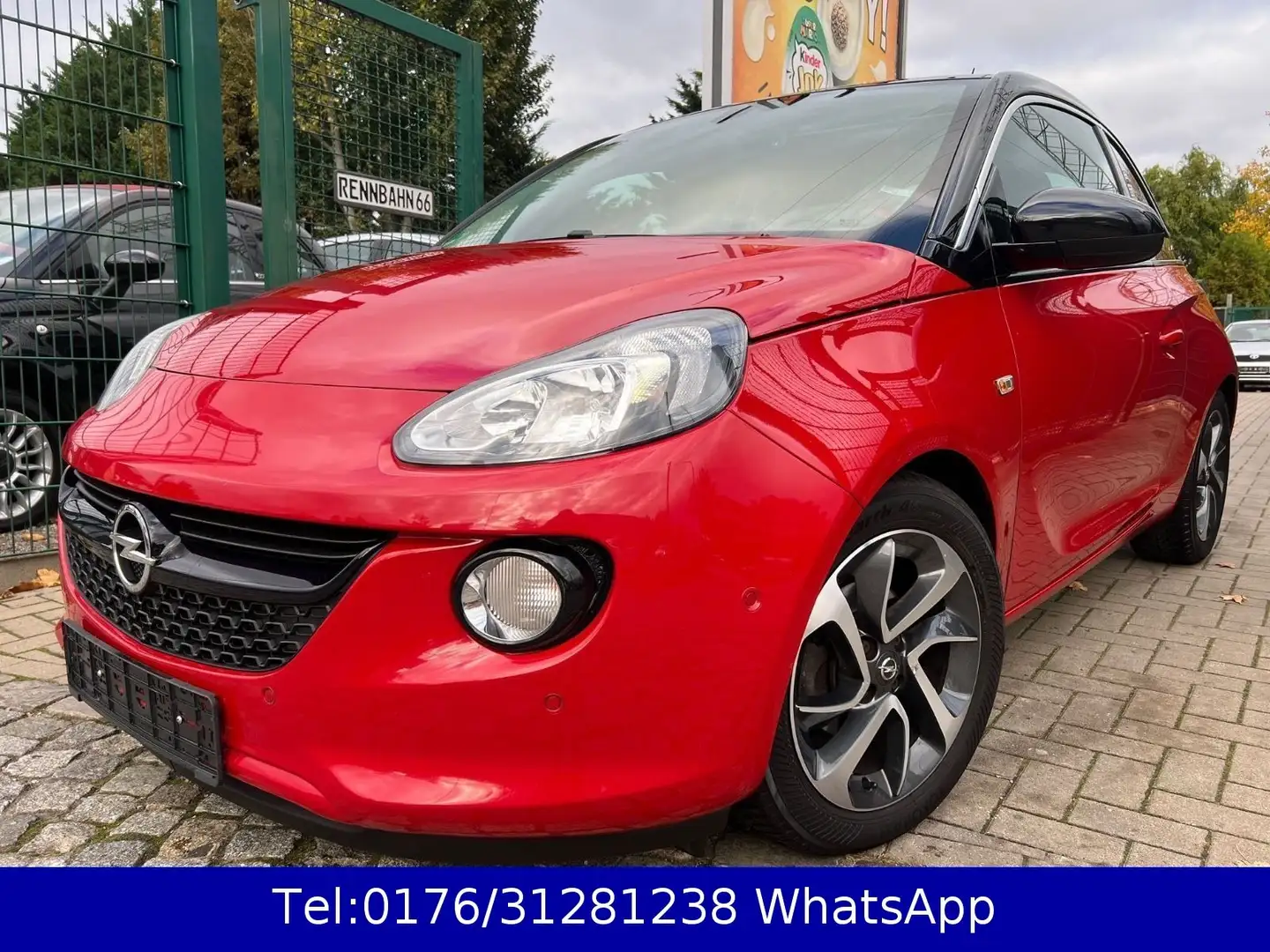 Opel Adam Slam !! Pano !! Klima !! Tüv-Neu !! Rot - 1