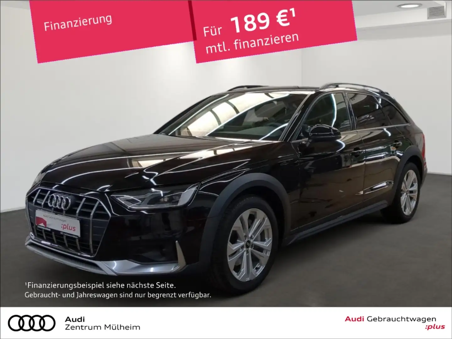 Audi A4 allroad 40 TDI quattro Navi LED Rückfahrkamera AHK Schwarz - 1