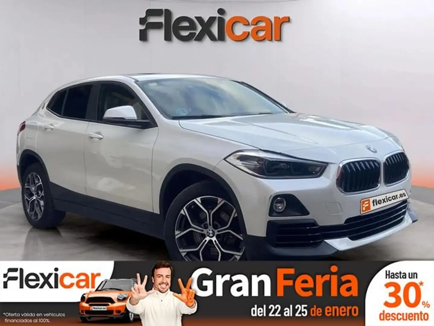 BMW X2 sDrive 18iA Blanc - 1