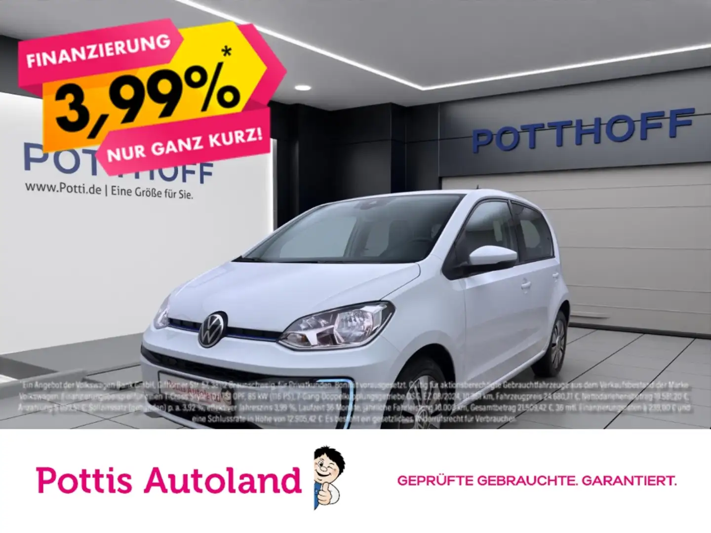 Volkswagen e-up! MOVE UP! KAMERA PDC DAB+ Weiß - 1