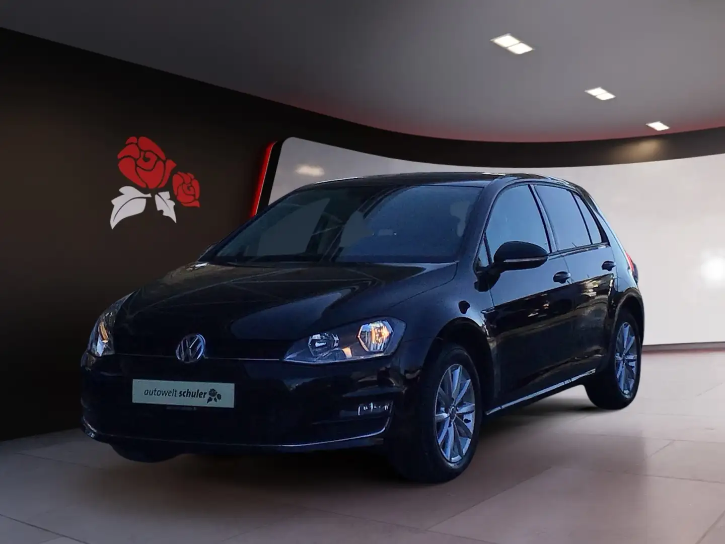 Volkswagen Golf 1,4 TSI Lounge Navi Zwart - 2