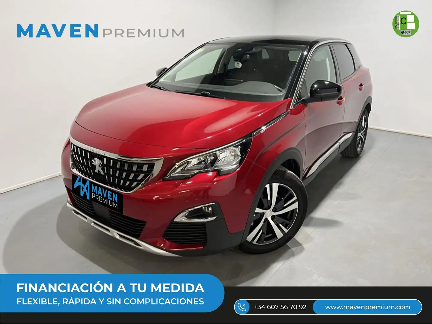Peugeot 3008 1.2 PureTech S&S Allure 130 Rojo - 1