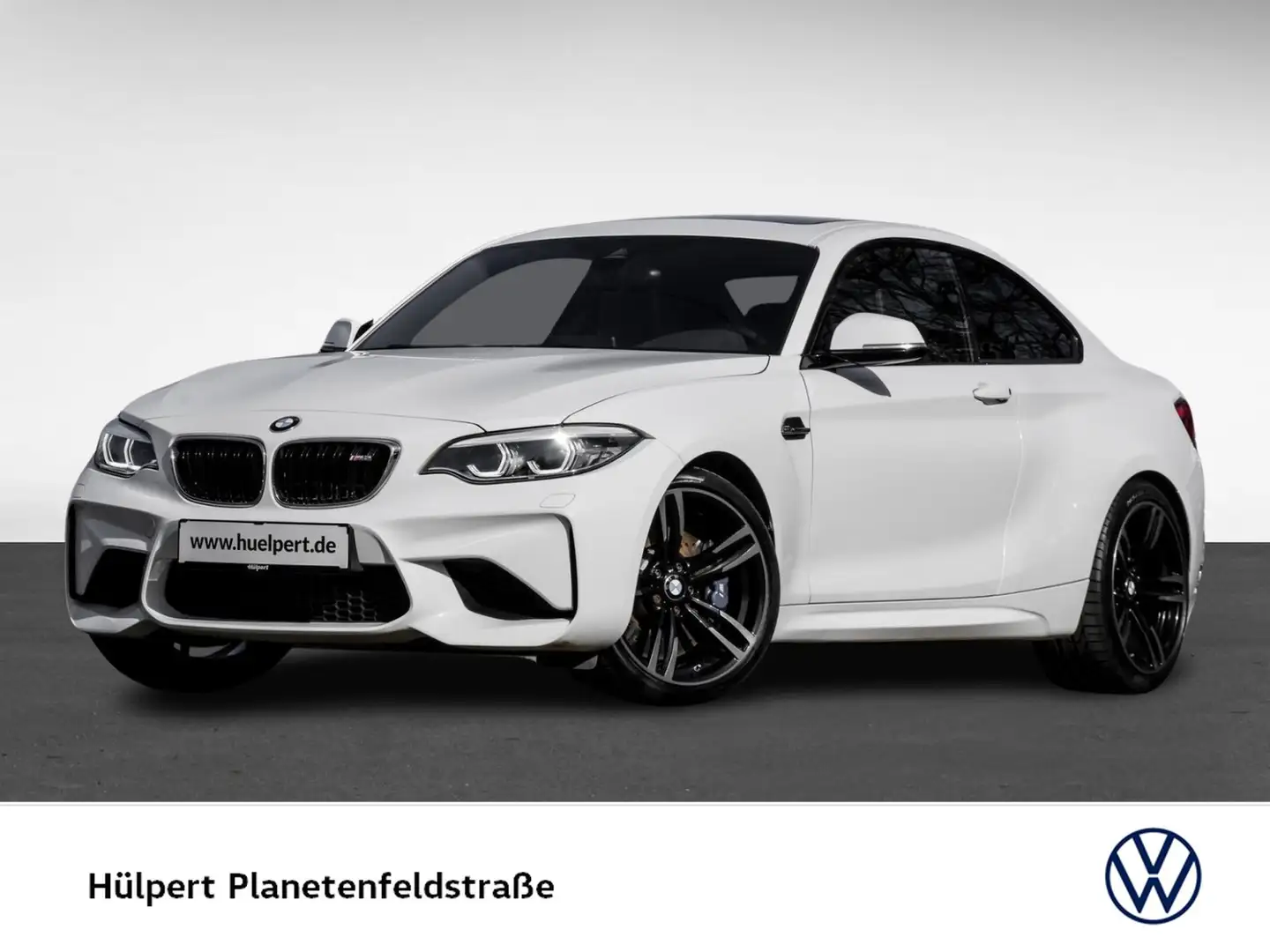 BMW M2 Coupe LEDER LM19 NAVI SITZHZ BIXENON BLUETOOH White - 1