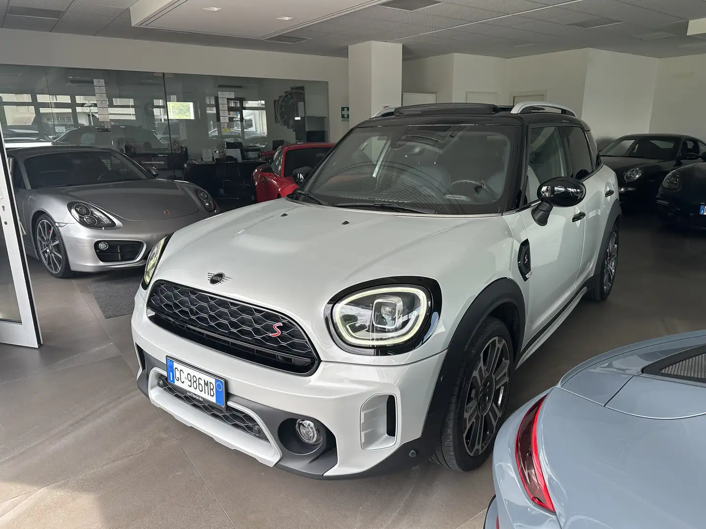 MINI Cooper S Countryman F60 2.0 Hype  TETTO PELLE CAMERA KEYLESS Alb - 2