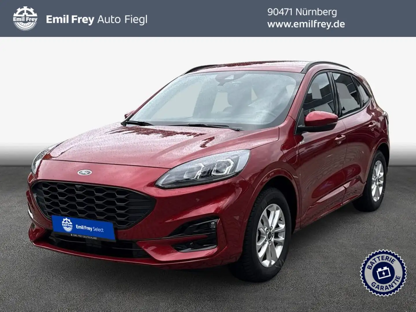 Ford Kuga 2.5 Duratec PHEV ST-LINE Rouge - 1