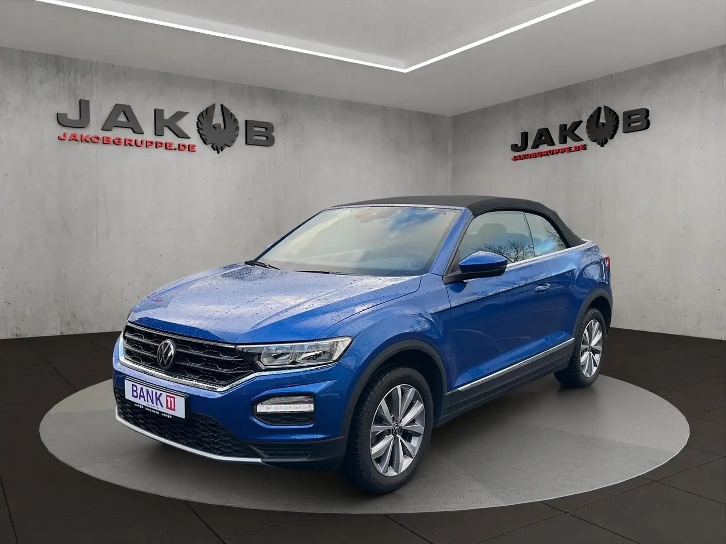 Volkswagen T-Roc Cabriolet Style 1,5 Ltr. - 110 kW 16V TSI*Stand... Blue - 2