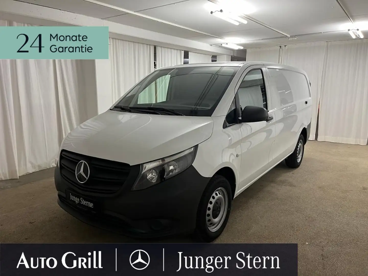 Mercedes-Benz Vito 110 CDI Kasten Kasten Lang Klima Trennwand Blanc - 2