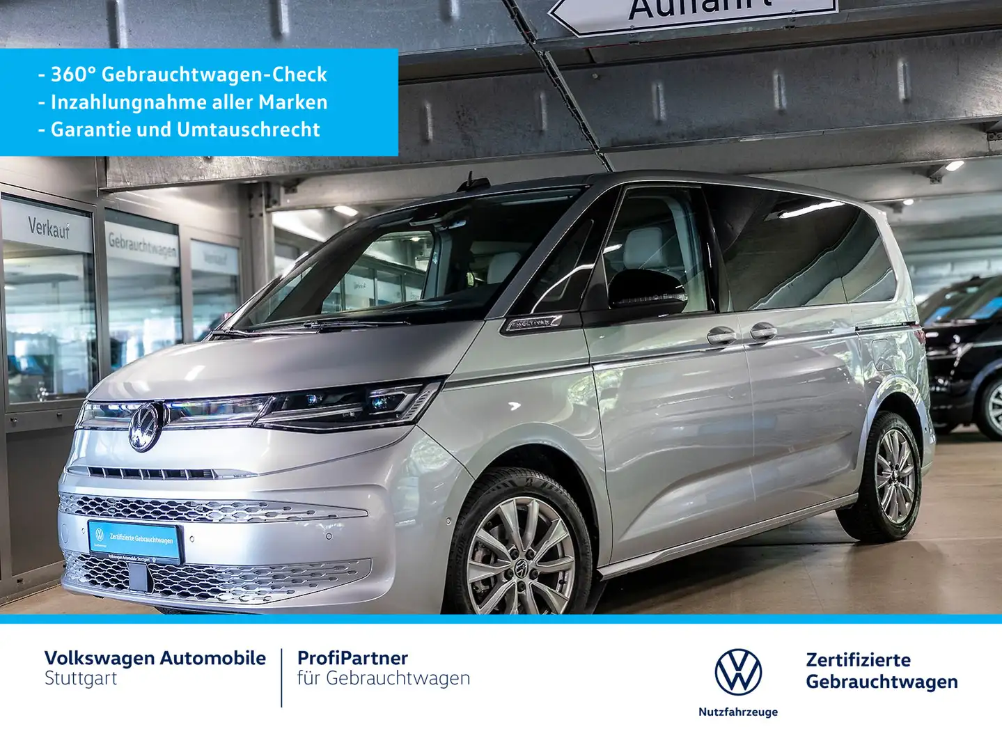 Volkswagen T7 Multivan Style KÜ DSG 2.0 TDI Euro 6e Silber - 2