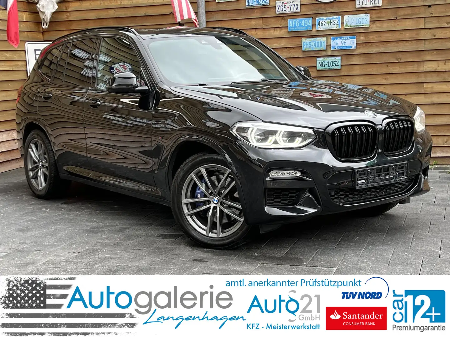 BMW X3 M 360° Kamera k&k LED Pano AHK Memory Grigio - 1
