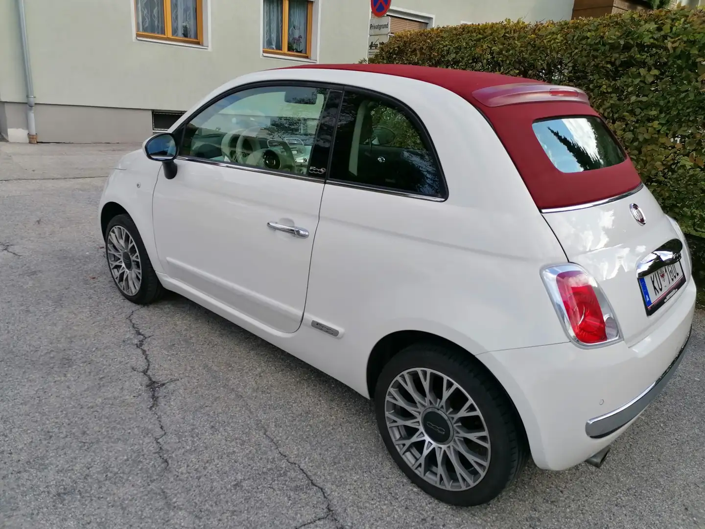 Fiat 500C 500 Cabrio 1,2 Lounge Lounge Weiß - 2