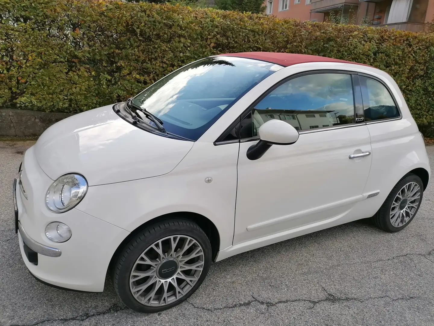 Fiat 500C 500 Cabrio 1,2 Lounge Lounge Weiß - 1