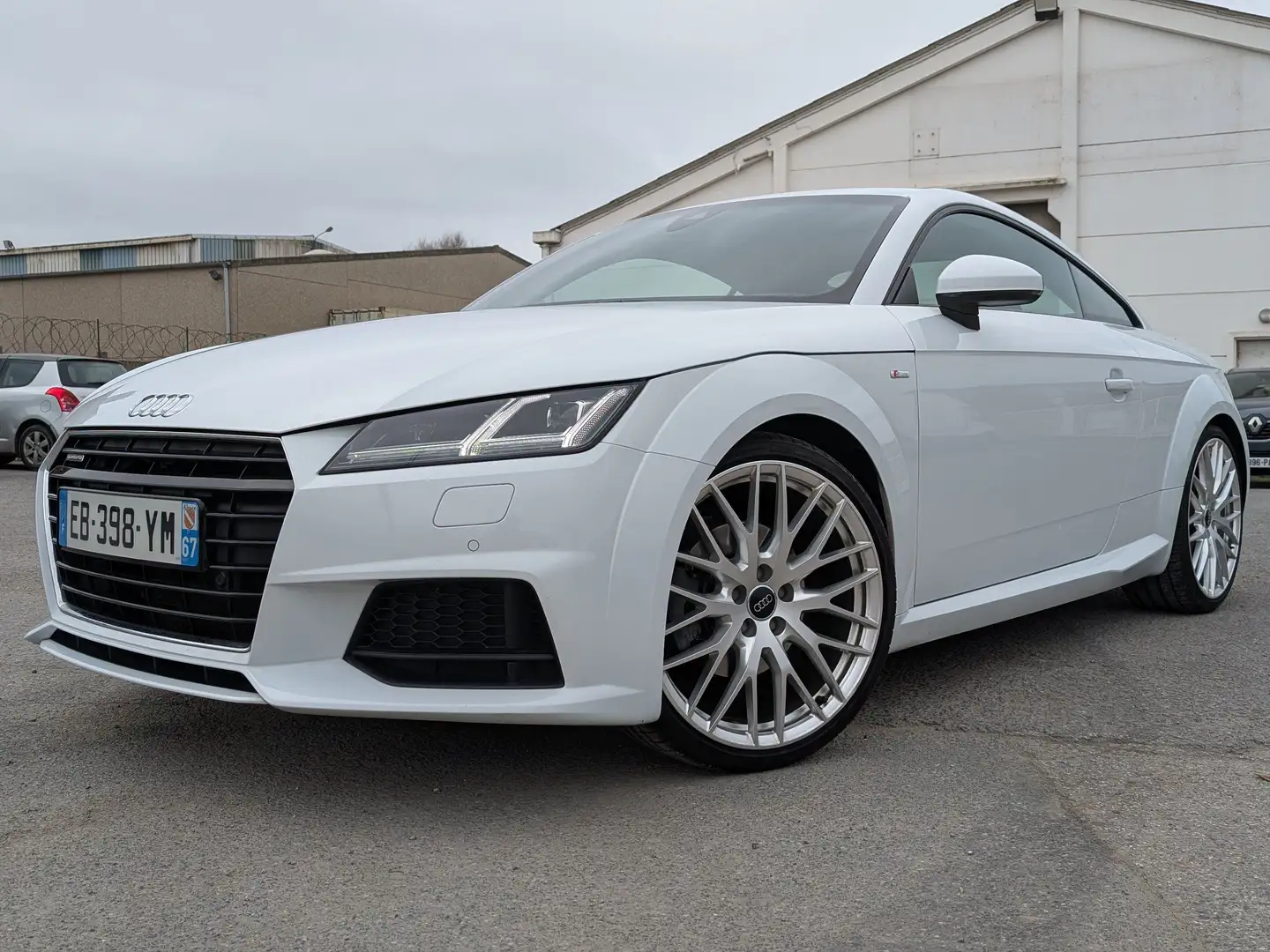 Audi TT S-line Quattro 2.0 TFSI MK3 Blanc - 1