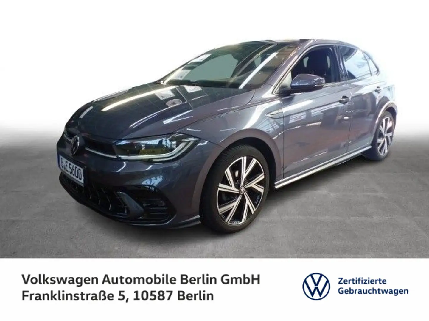 Volkswagen Polo 1.0 TSI DSG R-Line Beats IQ-LED Navi APP Grau - 1