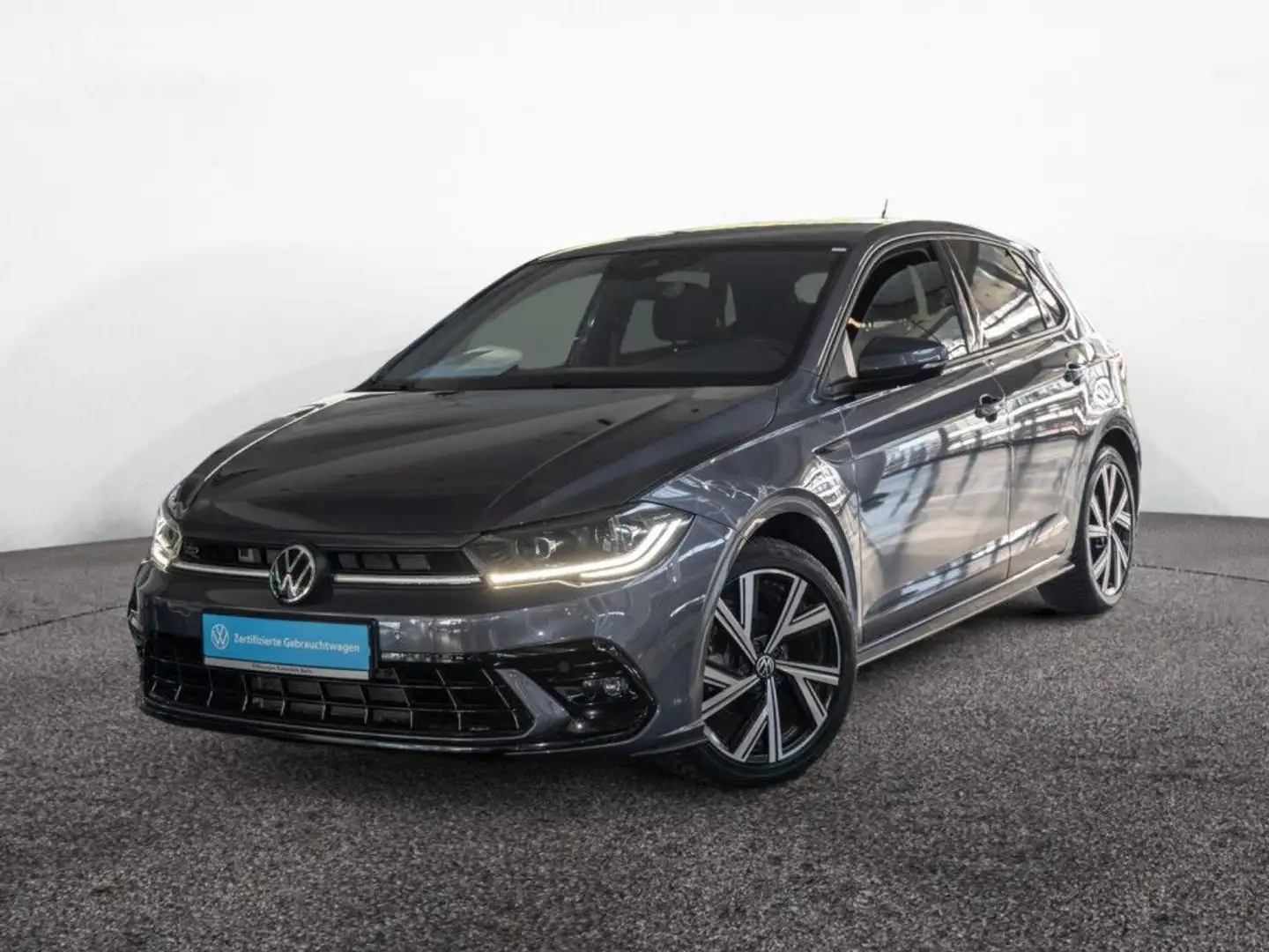 Volkswagen Polo 1.0 TSI DSG R-Line Beats IQ-LED Navi APP Gris - 2