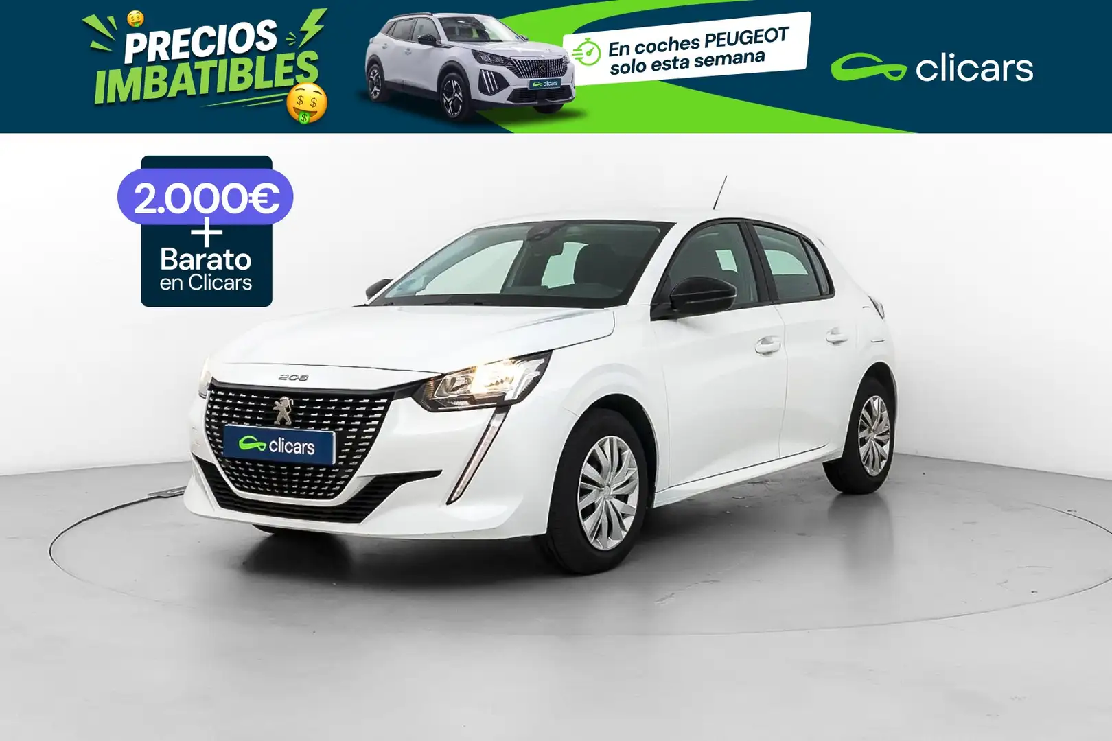 Peugeot 208 1.5 BlueHDi S&S Active 100 Blanco - 1