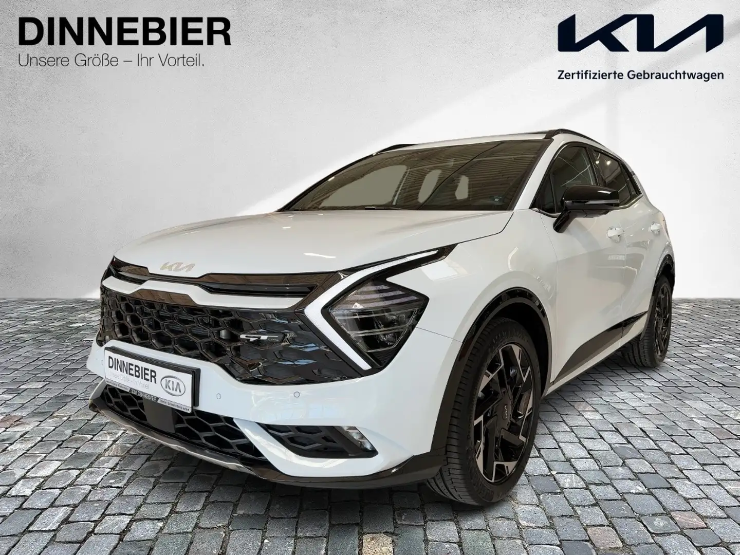 Kia Sportage 1.6D 48V AWD DCT GTL DRIVE SOUN 360 LM Weiß - 2