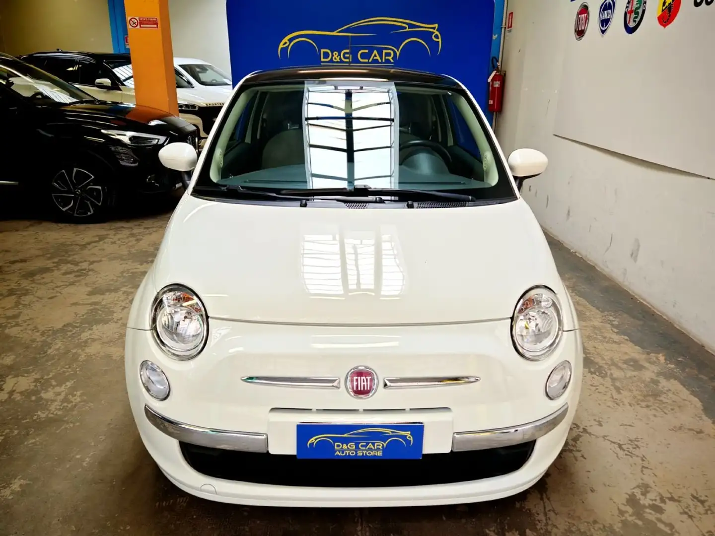 Fiat 500 500 1.2 Lounge 69cv Blanc - 2