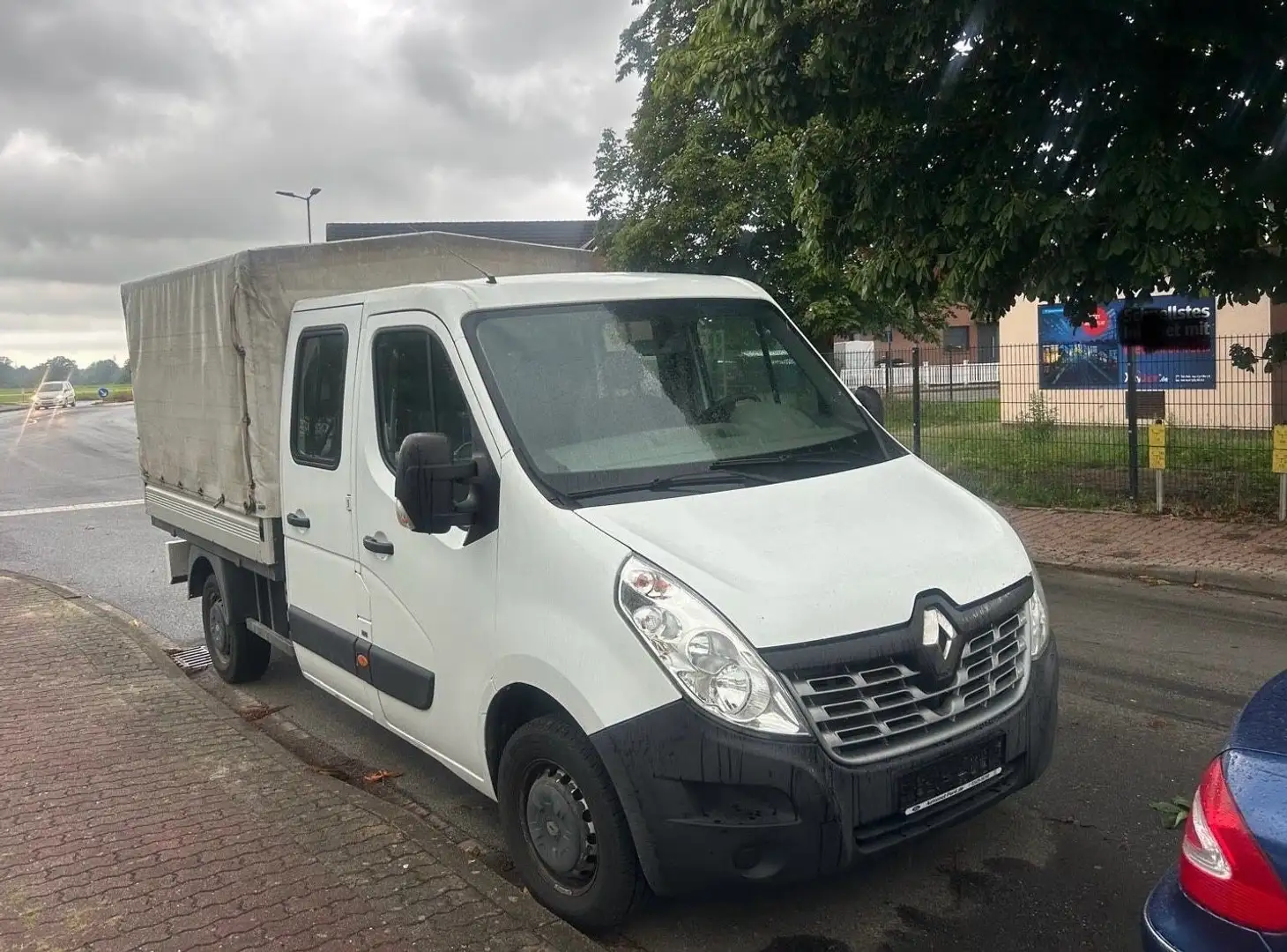 Renault Master III 2,3 DCi DoKa Pritsche . L2H1 3,5t Weiß - 1