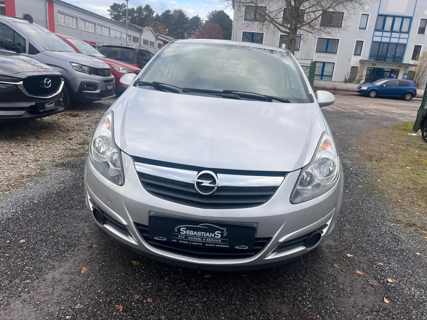 Opel Corsa 1.2 Tüv 02/26 Sheft Klima Tempomat Silber - 2