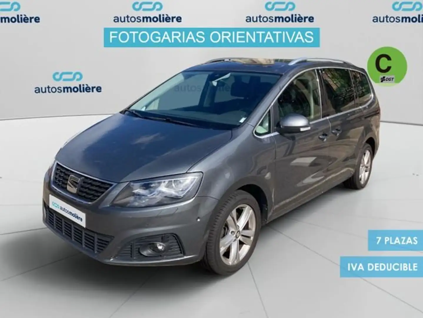 SEAT Alhambra 1.4 TSI S&S Xcellence DSG 7 plazas Grijs - 1