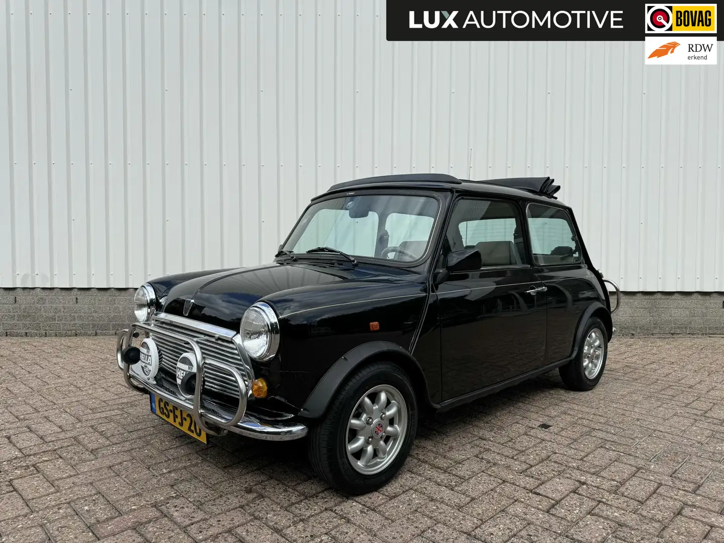 Rover MINI 1.3 British Open, Vouwdak, NL auto Schwarz - 1