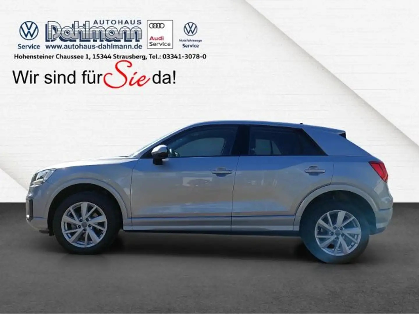 Audi Q2 35 TFSI sport NAVI AHK LED Klima Einparkhilfe Argintiu - 2