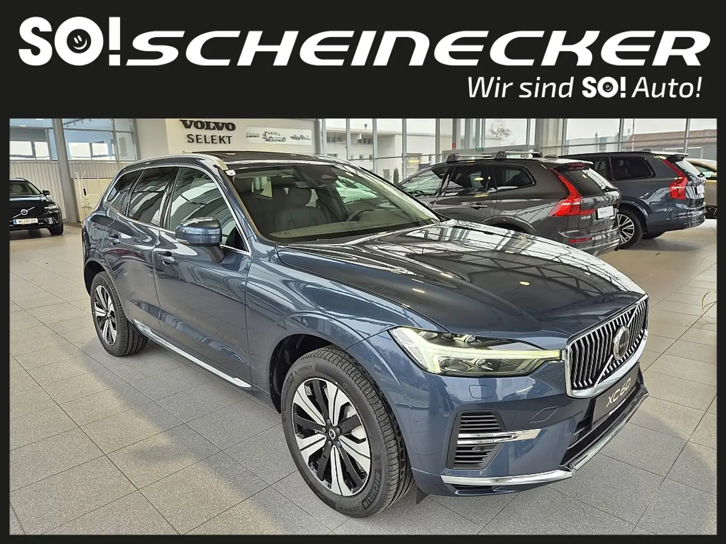 Volvo XC60 T6 AWD PHEV Plus Bright Aut. Blau - 1