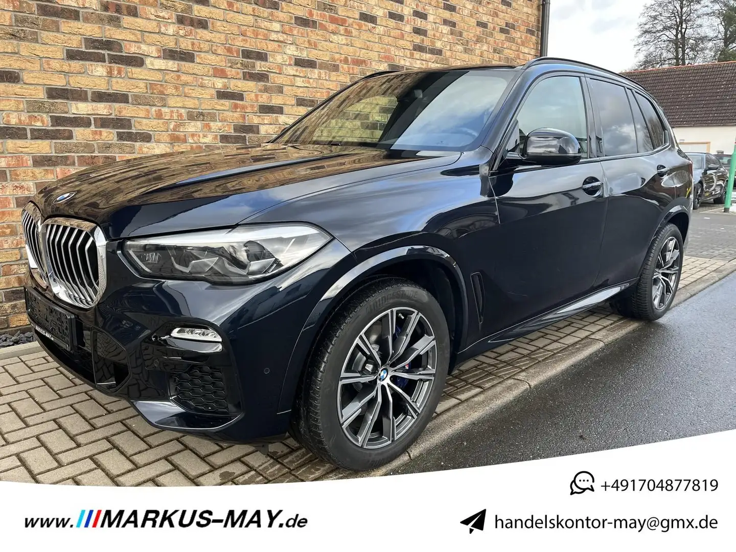 BMW X5 xDrive 30d M Sport Pano HeadUp CockpProf H/K Nero - 1
