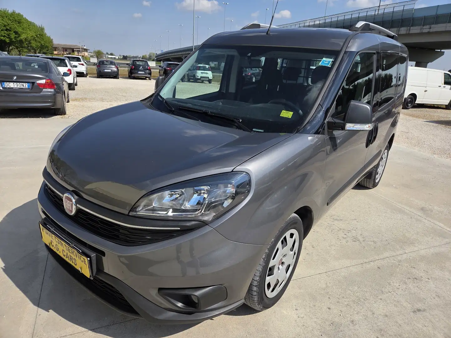 Fiat Doblo 1.6 MJT 120CV S&S PC Combi N1 Lounge AUTOCARRO Grigio - 1