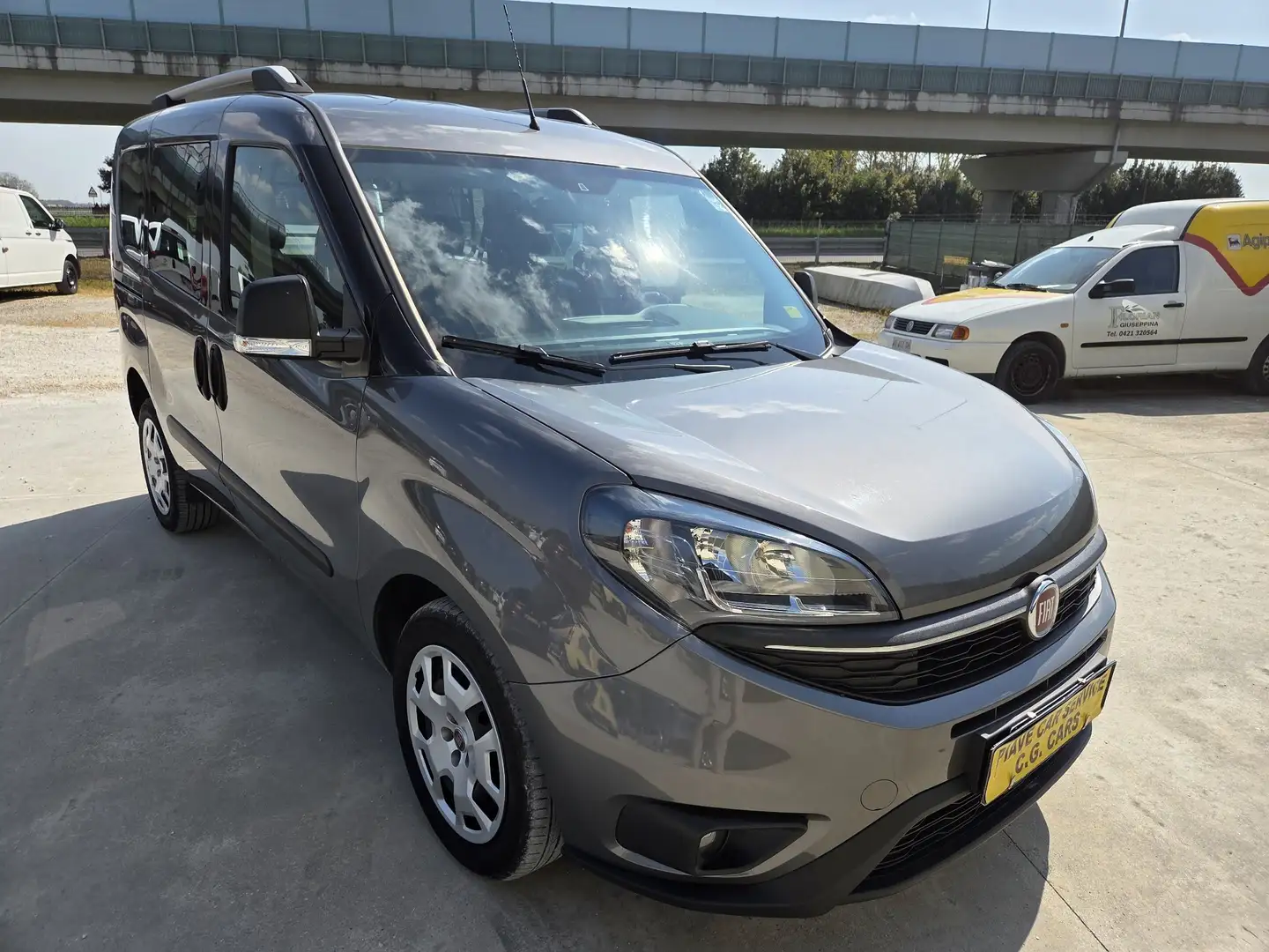 Fiat Doblo 1.6 MJT 120CV S&S PC Combi N1 Lounge AUTOCARRO Grigio - 2
